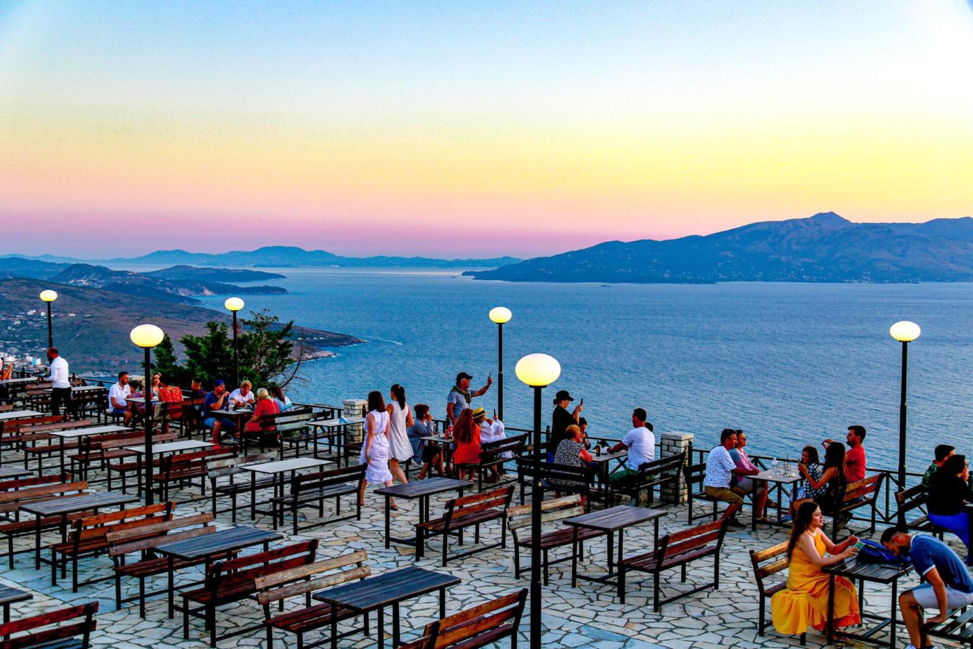 Sunset Breath Taking View Saranda